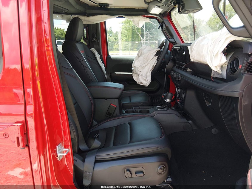 2024 Jeep Gladiator VIN 1C6JJTBG9RL124350 IAAI salvage auction — LEFT FRONT, Salvage Title, sold $7,600 on 2026-07-29 (photo 5)