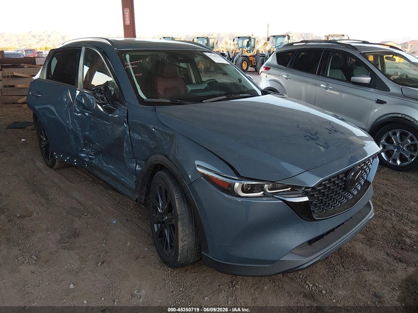 2023 Mazda Cx-5 VIN JM3KFBCM8P0180900 IAAI salvage auction — SIDE, Salvage Title, sold $6,200 on 2026-07-21 (photo 1)