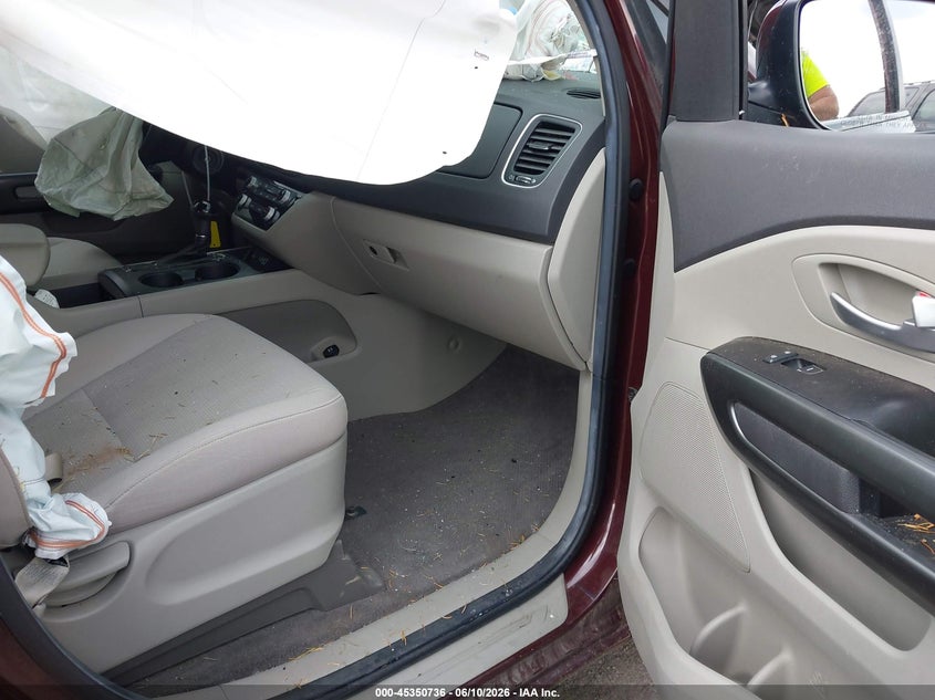 2016 Kia SEDONA VIN KNDMB5C10G6085815 IAAI salvage auction — FRONT END, Salvage Title, sold $50 on 2026-07-23 (photo 5)