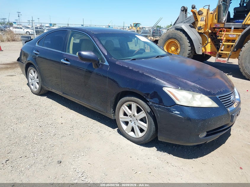 2007 Lexus Es 350 VIN JTHBJ46G372125296 IAAI salvage auction — NORMAL WEAR, App For Dup Clear (California), sold $775 on 2026-07-08 (photo 1)
