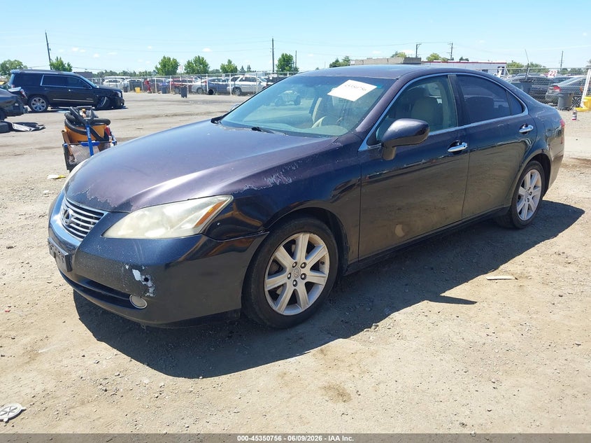 2007 Lexus Es 350 VIN JTHBJ46G372125296 IAAI salvage auction — NORMAL WEAR, App For Dup Clear (California), sold $775 on 2026-07-08 (photo 2)