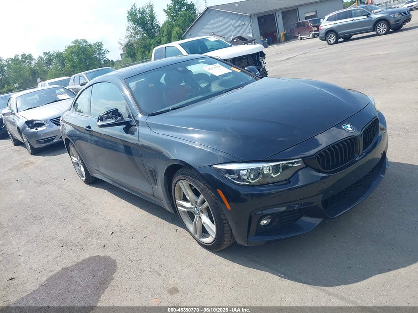 2020 BMW 4er VIN WBA4W5C06LFJ83797 IAAI salvage auction — HAIL, Salvage (Ohio), sold $9,100 on 2026-07-07 (photo 1)
