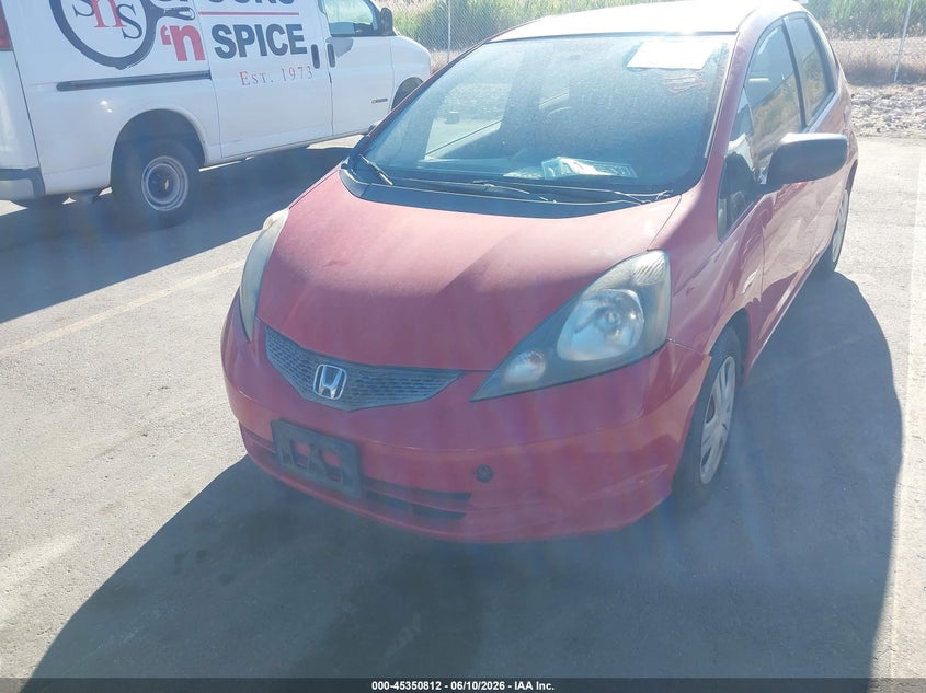 2009 Honda Fit VIN JHMGE87239S041275 IAAI salvage auction — NORMAL WEAR, Clear (Utah), sold $825 on 2026-07-09 (photo 6)