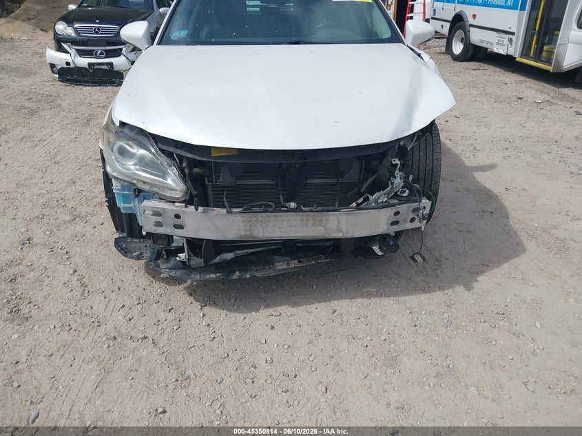2011 Lexus Ct 200h VIN JTHKD5BH6B2044278 IAAI salvage auction — FRONT END, Salvage (Massachusetts), sold $2,150 on 2026-07-21 (photo 6)