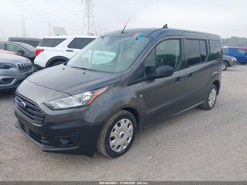 2021 Ford Transit connect VIN NM0GE9E24M1490681 IAAI salvage auction — NORMAL WEAR, Sf97 (Indiana), sold $13,700 on 2026-07-15 (photo 2)