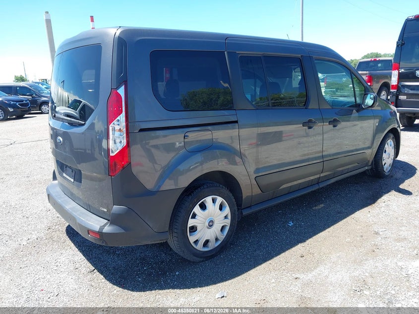 2021 Ford Transit connect VIN NM0GE9E24M1490681 IAAI salvage auction — NORMAL WEAR, Sf97 (Indiana), sold $13,700 on 2026-07-15 (photo 4)