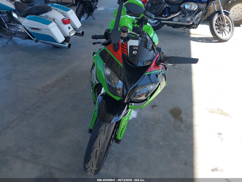 2008 Kawasaki Zx VIN JKAZXCE128A001172 IAAI salvage auction — LEFT SIDE, Bill Of Sale (Washington), sold $2,100 on 2026-07-08 (photo 5)