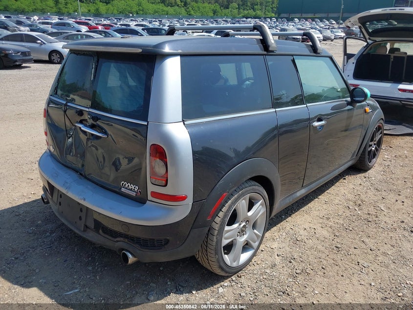 2009 Mini Cooper VIN WMWMM33559TP72517 IAAI salvage auction — REAR END, Mv-907A (New York), sold $425 on 2026-08-04 (photo 4)