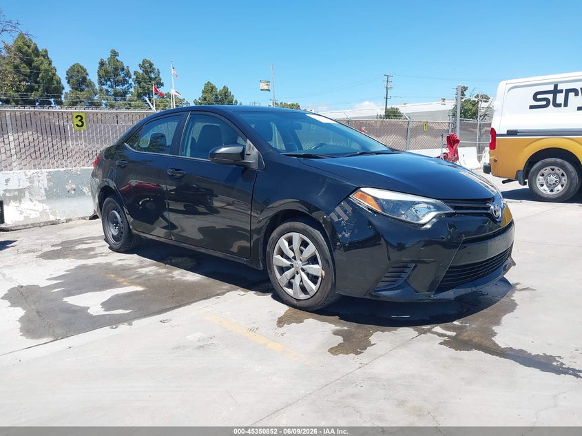 2016 Toyota Corolla VIN 5YFBURHE5GP475659 IAAI salvage auction — NORMAL WEAR, Salvage Title, sold $1,975 on 2026-07-06 (photo 1)