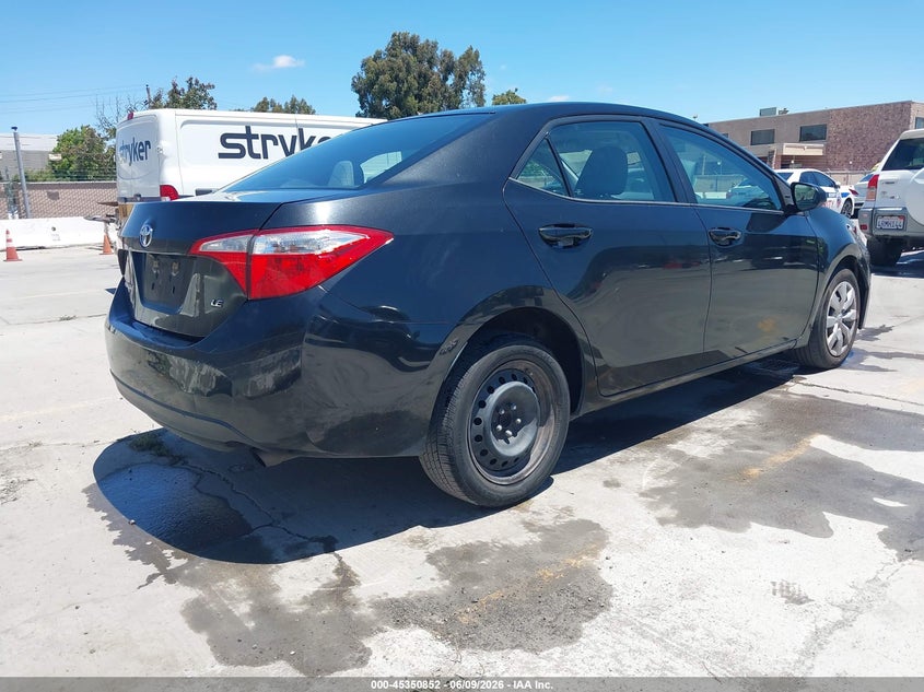 2016 Toyota Corolla VIN 5YFBURHE5GP475659 IAAI salvage auction — NORMAL WEAR, Salvage Title, sold $1,975 on 2026-07-06 (photo 4)