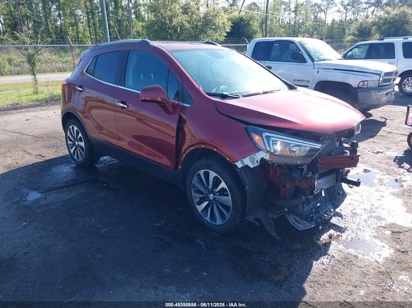 2021 Buick Encore VIN KL4CJESB4MB324949 IAAI salvage auction — FRONT END, Certificate Of Destruction (Florida), sold $1,450 on 2026-07-21 (photo 1)