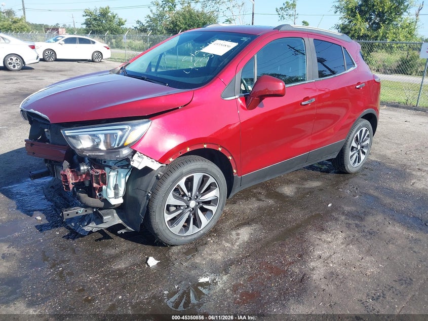 2021 Buick Encore VIN KL4CJESB4MB324949 IAAI salvage auction — FRONT END, Certificate Of Destruction (Florida), sold $1,450 on 2026-07-21 (photo 2)