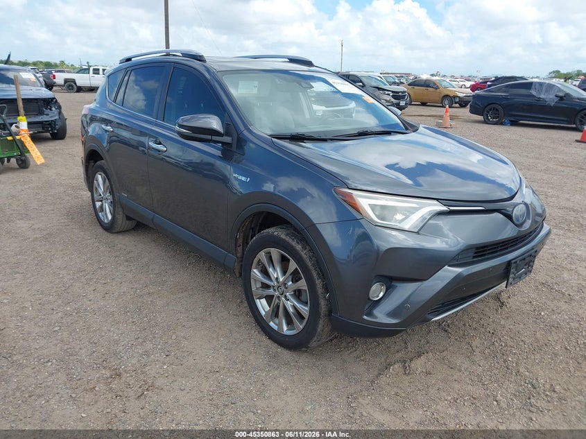 2017 Toyota VIN JTMDJREVXHD064798 IAAI salvage auction — ENGINE DAMAGE, Salvage (Texas), sold $4,200 on 2026-07-29 (photo 1)