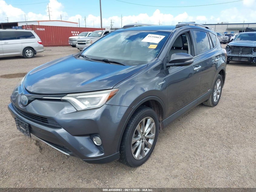 2017 Toyota VIN JTMDJREVXHD064798 IAAI salvage auction — ENGINE DAMAGE, Salvage (Texas), sold $4,200 on 2026-07-29 (photo 2)