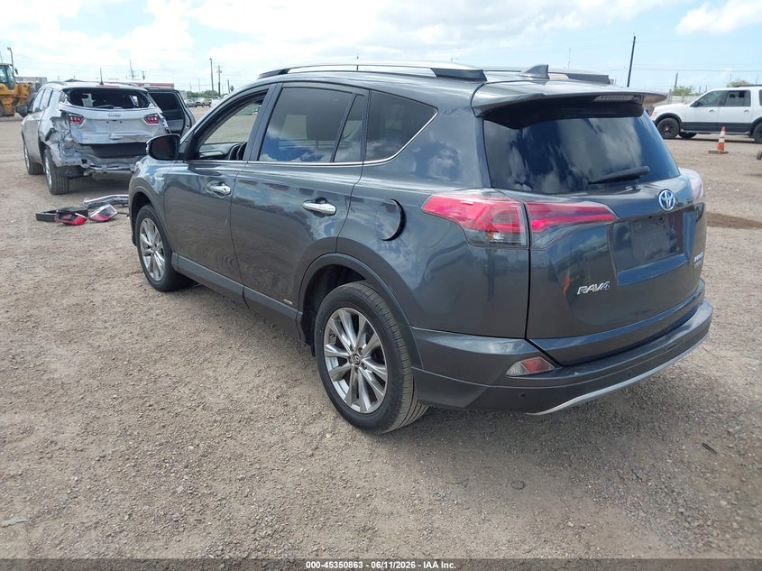 2017 Toyota VIN JTMDJREVXHD064798 IAAI salvage auction — ENGINE DAMAGE, Salvage (Texas), sold $4,200 on 2026-07-29 (photo 3)