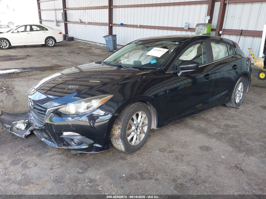 2016 Mazda 3 VIN JM1BM1M7XG1326810 IAAI salvage auction — FRONT END, Rebuildable (Florida), sold $550 on 2026-07-14 (photo 2)
