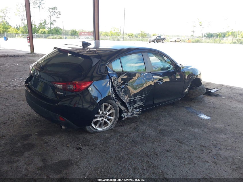 2016 Mazda 3 VIN JM1BM1M7XG1326810 IAAI salvage auction — FRONT END, Rebuildable (Florida), sold $550 on 2026-07-14 (photo 4)