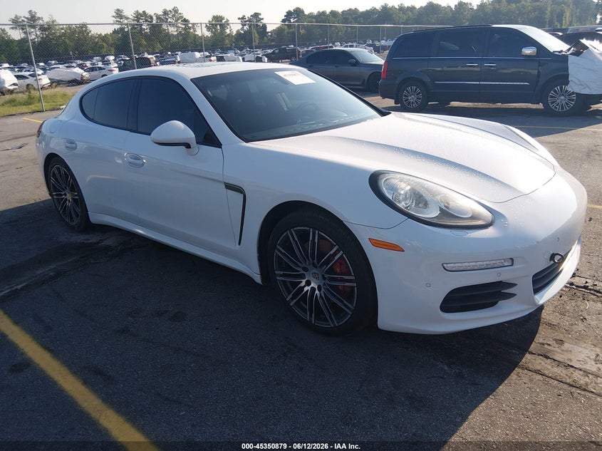 2015 Porsche Panamera VIN WP0AB2A7XFL050675 IAAI salvage auction — LEFT REAR, Salvage (South Carolina), sold $6,450 on 2026-07-29 (photo 1)
