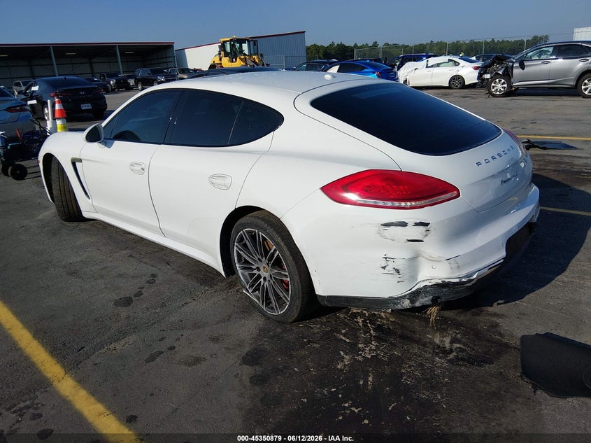 2015 Porsche Panamera VIN WP0AB2A7XFL050675 IAAI salvage auction — LEFT REAR, Salvage (South Carolina), sold $6,450 on 2026-07-29 (photo 3)