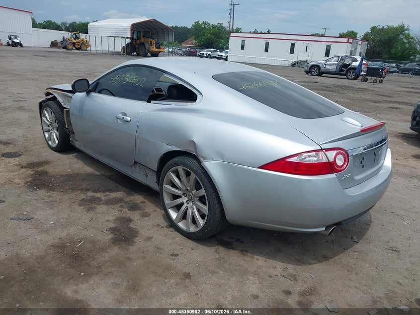 2007 Jaguar Xk series VIN SAJDA43B375B00193 IAAI salvage auction — LEFT FRONT, Salvage (Virginia), sold $675 on 2026-07-21 (photo 3)