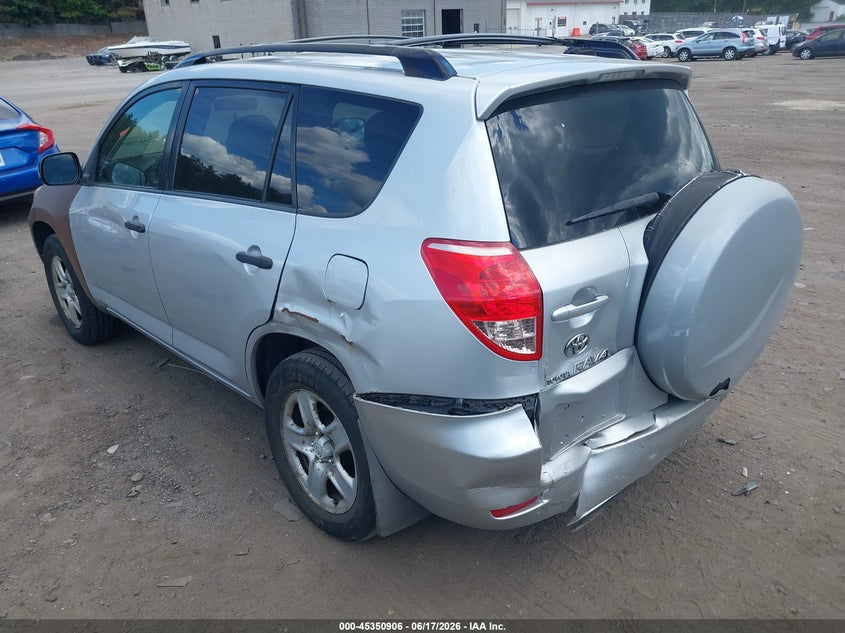 2008 Toyota Rav 4 VIN JTMBK33V385055634 IAAI salvage auction — REAR END, Salvage (Massachusetts), sold $500 on 2026-07-08 (photo 3)