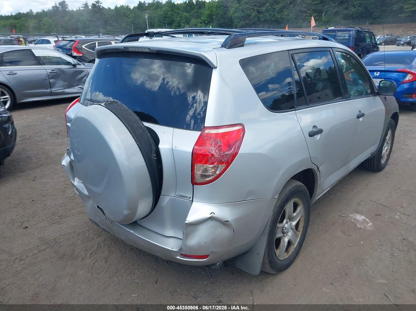 2008 Toyota Rav 4 VIN JTMBK33V385055634 IAAI salvage auction — REAR END, Salvage (Massachusetts), sold $500 on 2026-07-08 (photo 4)