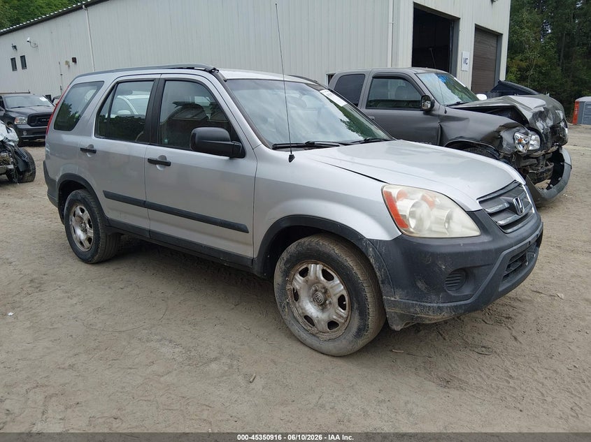 2006 Honda Cr-v VIN SHSRD78506U435429 IAAI salvage auction — FRONT END, Salvage (Vermont), sold $200 on 2026-07-09 (photo 1)