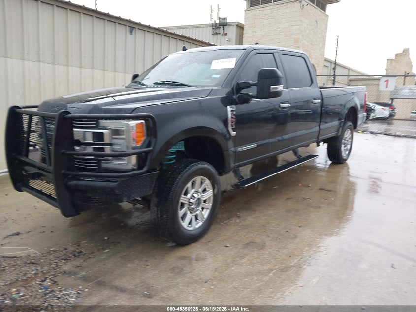 2019 Ford F250 VIN 1FT7W2BT0KED92984 IAAI salvage auction — INTERIOR BURN, Salvage (Texas), sold $16,100 on 2026-07-27 (photo 2)
