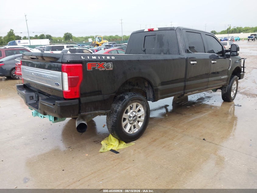 2019 Ford F250 VIN 1FT7W2BT0KED92984 IAAI salvage auction — INTERIOR BURN, Salvage (Texas), sold $16,100 on 2026-07-27 (photo 4)