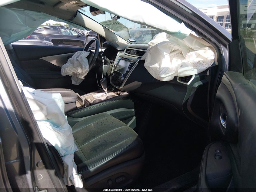 2017 Nissan Murano VIN 5N1AZ2MG3HN144049 IAAI salvage auction — FRONT END, Salvage (Texas), sold $1,650 on 2026-07-09 (photo 5)
