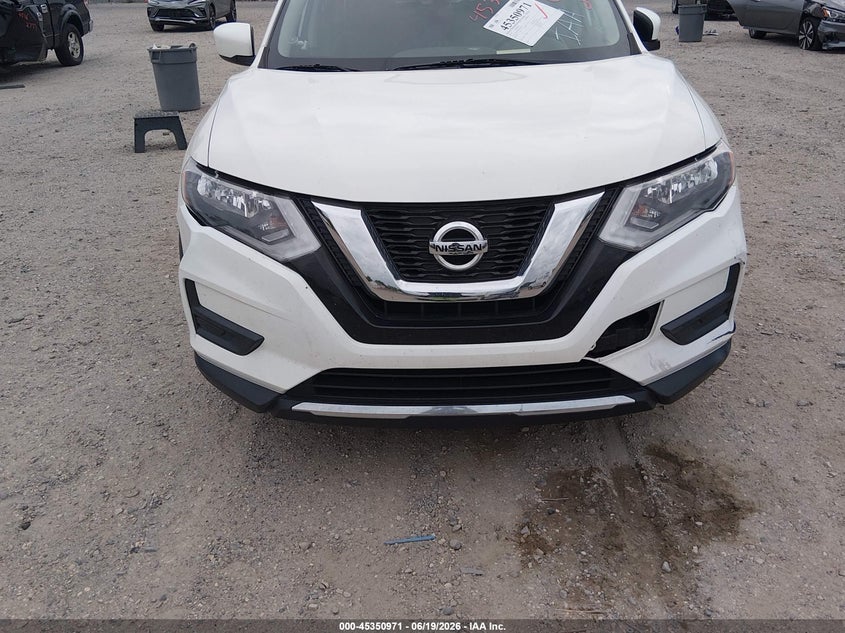 2017 Nissan Rogue VIN JN8AT2MV8HW007935 IAAI salvage auction — FRONT END, Salvage Title, sold $350 on 2026-07-28 (photo 6)