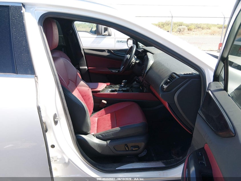2025 Lexus Nx VIN 2T2GDCAZXSC025400 IAAI salvage auction — FRONT & REAR, Salvage Title, sold $8,800 on 2026-07-29 (photo 5)