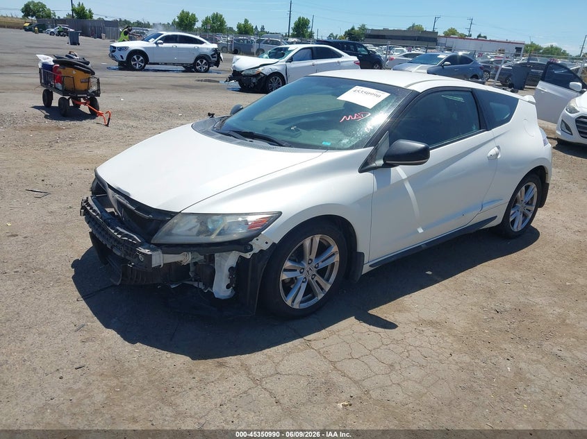 2011 Honda Cr-z VIN JHMZF1D61BS014652 IAAI salvage auction — NORMAL WEAR, Clear - Dealer Only (California), sold $150 on 2026-07-22 (photo 2)