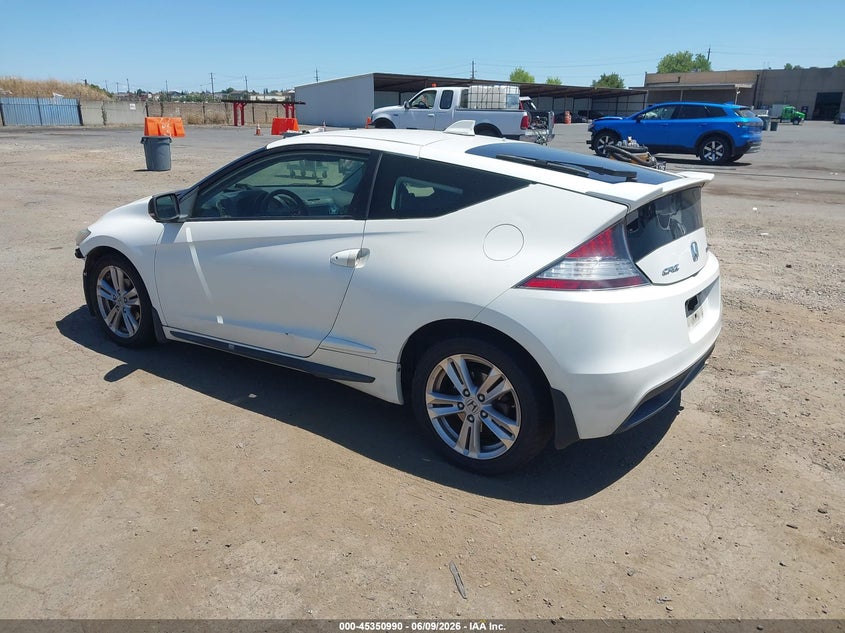 2011 Honda Cr-z VIN JHMZF1D61BS014652 IAAI salvage auction — NORMAL WEAR, Clear - Dealer Only (California), sold $150 on 2026-07-22 (photo 3)