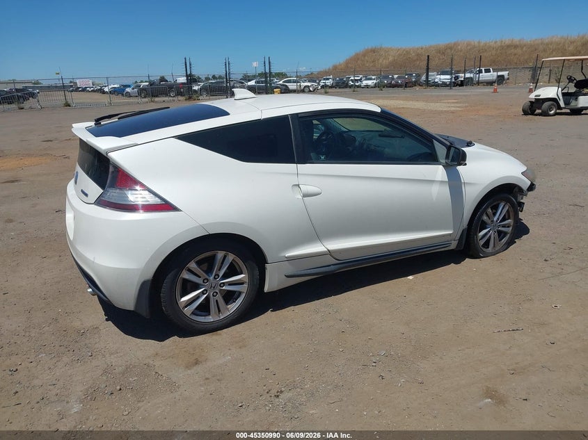 2011 Honda Cr-z VIN JHMZF1D61BS014652 IAAI salvage auction — NORMAL WEAR, Clear - Dealer Only (California), sold $150 on 2026-07-22 (photo 4)