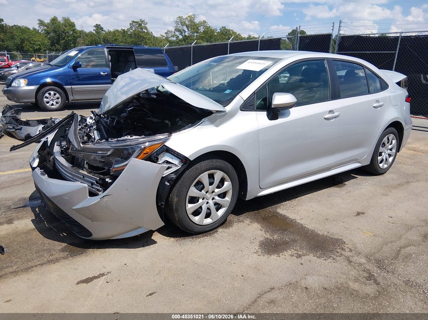 2024 Toyota Corolla VIN 5YFB4MDE8RP200167 IAAI salvage auction — FRONT END, Salvage (South Carolina), sold $3,350 on 2026-07-22 (photo 2)
