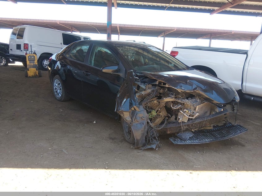 2019 Toyota Corolla VIN 5YFBURHE2KP935546 IAAI salvage auction — RIGHT FRONT, Salvage (Arizona), sold $75 on 2026-07-28 (photo 1)