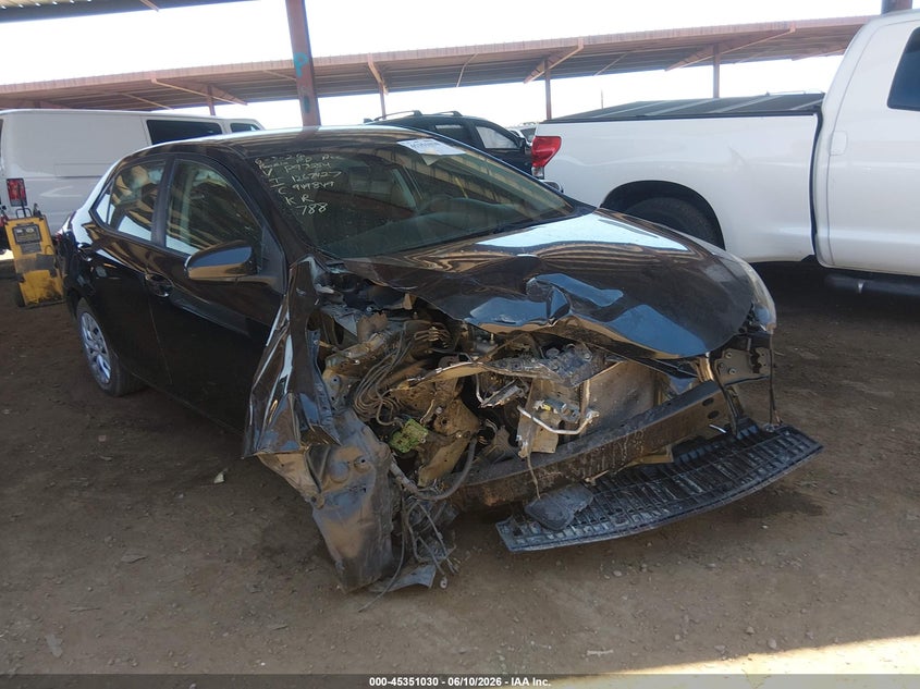 2019 Toyota Corolla VIN 5YFBURHE2KP935546 IAAI salvage auction — RIGHT FRONT, Salvage (Arizona), sold $75 on 2026-07-28 (photo 6)