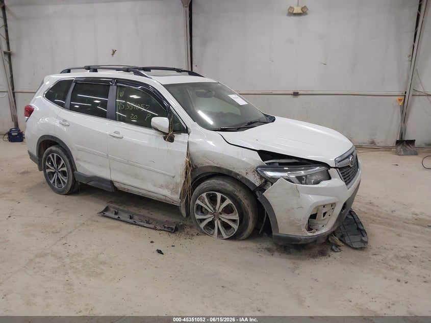 2020 Subaru Forester VIN JF2SKAUC8LH496637 IAAI salvage auction — RIGHT FRONT, Salvage (Pennsylvania), sold $3,100 on 2026-07-16 (photo 1)