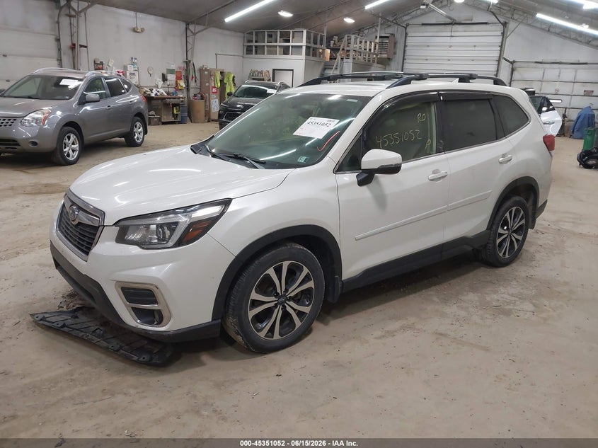 2020 Subaru Forester VIN JF2SKAUC8LH496637 IAAI salvage auction — RIGHT FRONT, Salvage (Pennsylvania), sold $3,100 on 2026-07-16 (photo 2)