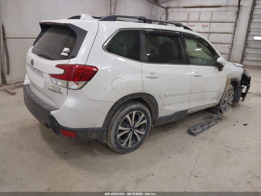 2020 Subaru Forester VIN JF2SKAUC8LH496637 IAAI salvage auction — RIGHT FRONT, Salvage (Pennsylvania), sold $3,100 on 2026-07-16 (photo 4)