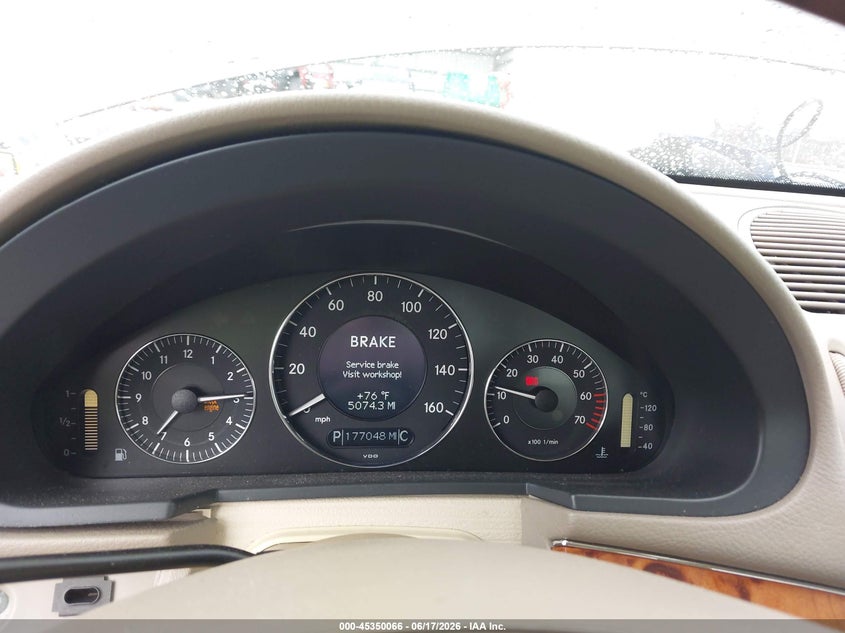 2004 Mercedes-benz E-class VIN WDBUF65J74A542716 IAAI salvage auction — LEFT SIDE, Salvage (South Carolina), sold $250 on 2026-07-22 (photo 7)