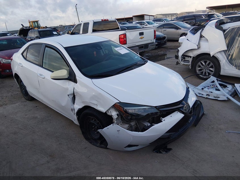 2018 Toyota Corolla VIN 5YFBURHE7JP823937 IAAI salvage auction — NORMAL WEAR, Original (Texas), sold $2,600 on 2026-07-21 (photo 1)