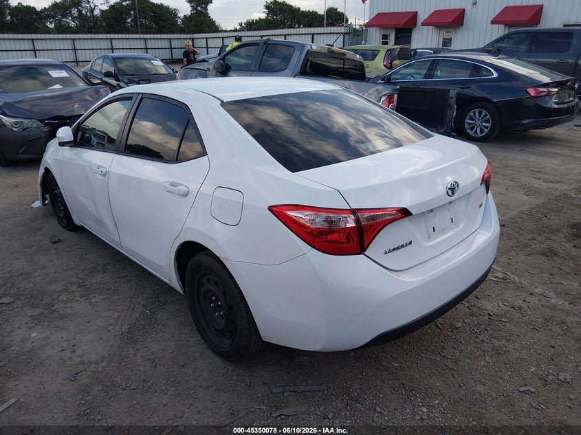 2018 Toyota Corolla VIN 5YFBURHE7JP823937 IAAI salvage auction — NORMAL WEAR, Original (Texas), sold $2,600 on 2026-07-21 (photo 3)