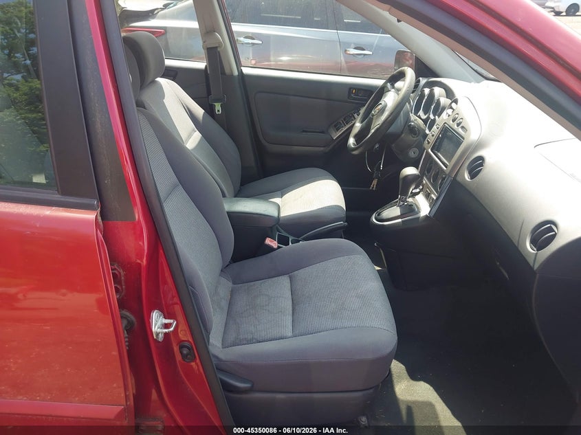 2005 Pontiac Vibe VIN 5Y2SL63855Z404712 IAAI salvage auction — NORMAL WEAR, Clear (District Of Columbia), sold $375 on 2026-07-08 (photo 5)