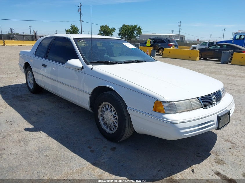 1993 Mercury Cougar VIN 1MEPM6242PH670777 IAAI salvage auction — REAR END, Salvage (California), sold $650 on 2026-07-09 (photo 1)