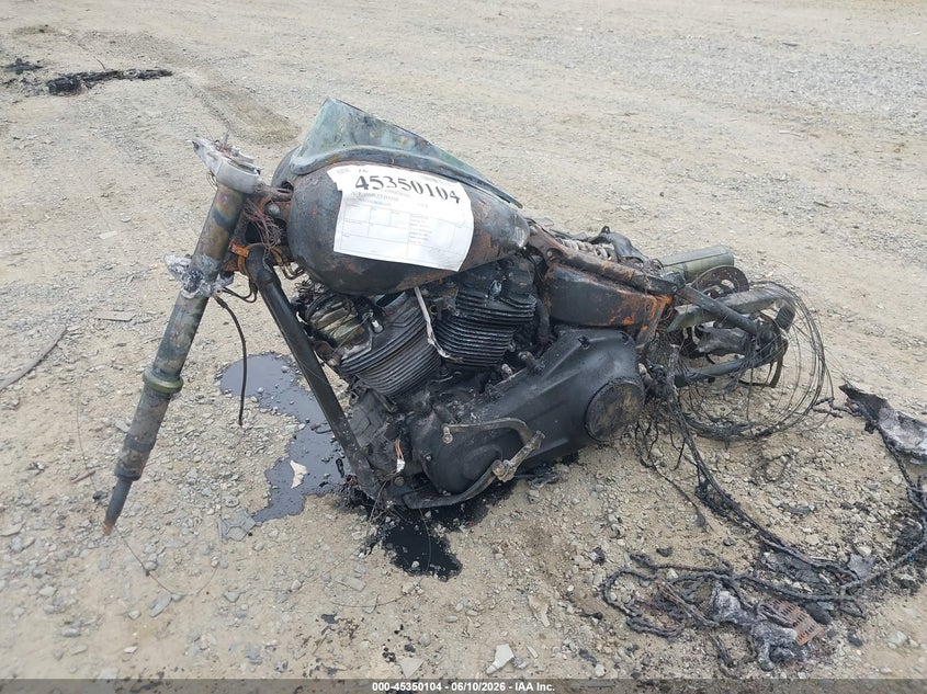 2019 Harley-davidson Low rider VIN 1HD1YNJ28KB041573 IAAI salvage auction — TOTAL BURN, Salvage Title, sold $25 on 2026-07-20 (photo 2)