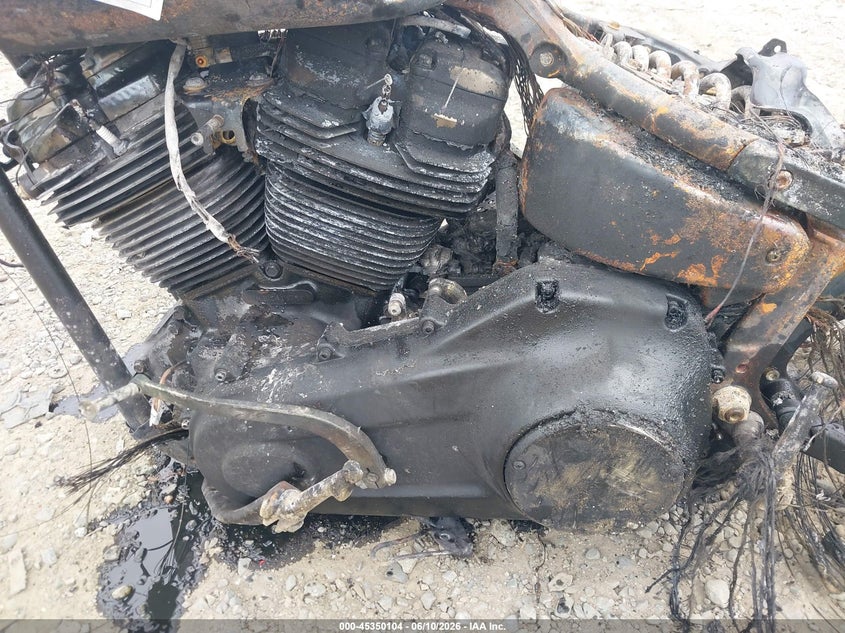 2019 Harley-davidson Low rider VIN 1HD1YNJ28KB041573 IAAI salvage auction — TOTAL BURN, Salvage Title, sold $25 on 2026-07-20 (photo 9)