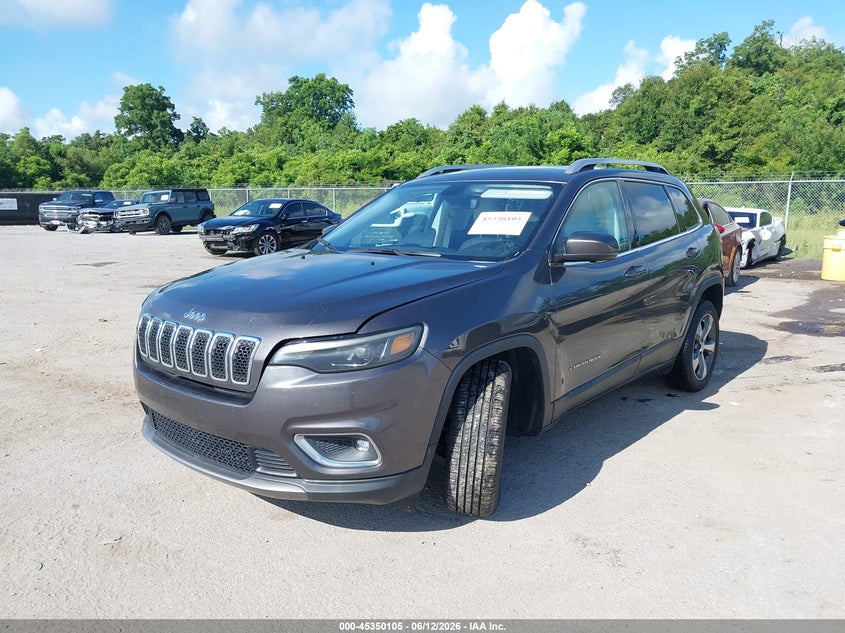 2019 Jeep Cherokee VIN 1C4PJLDB6KD278423 IAAI salvage auction — WATER/FLOOD, Certificate Of Destruction (Louisiana), sold $2,600 on 2026-07-19 (photo 2)