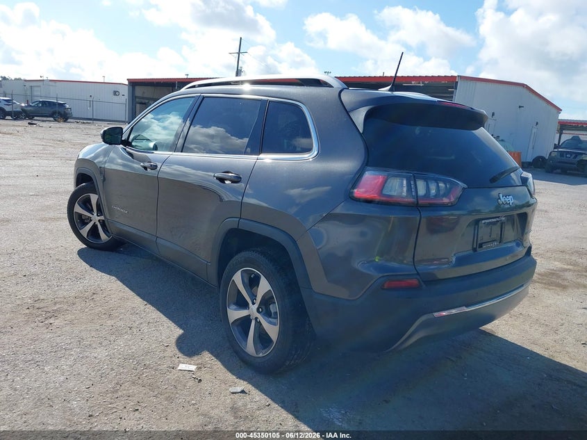 2019 Jeep Cherokee VIN 1C4PJLDB6KD278423 IAAI salvage auction — WATER/FLOOD, Certificate Of Destruction (Louisiana), sold $2,600 on 2026-07-19 (photo 3)